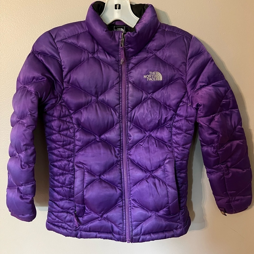 The North Face Vibrant Purple Quilted Jacket